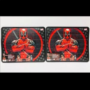 Deadpool utility mat set of 2